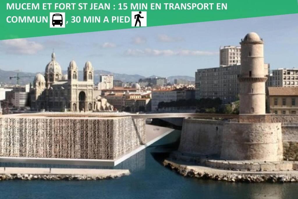 Climatise Gare Stcharles 4 Chambres Grand Balcon / Experience-Immo مارسيليا المظهر الخارجي الصورة
