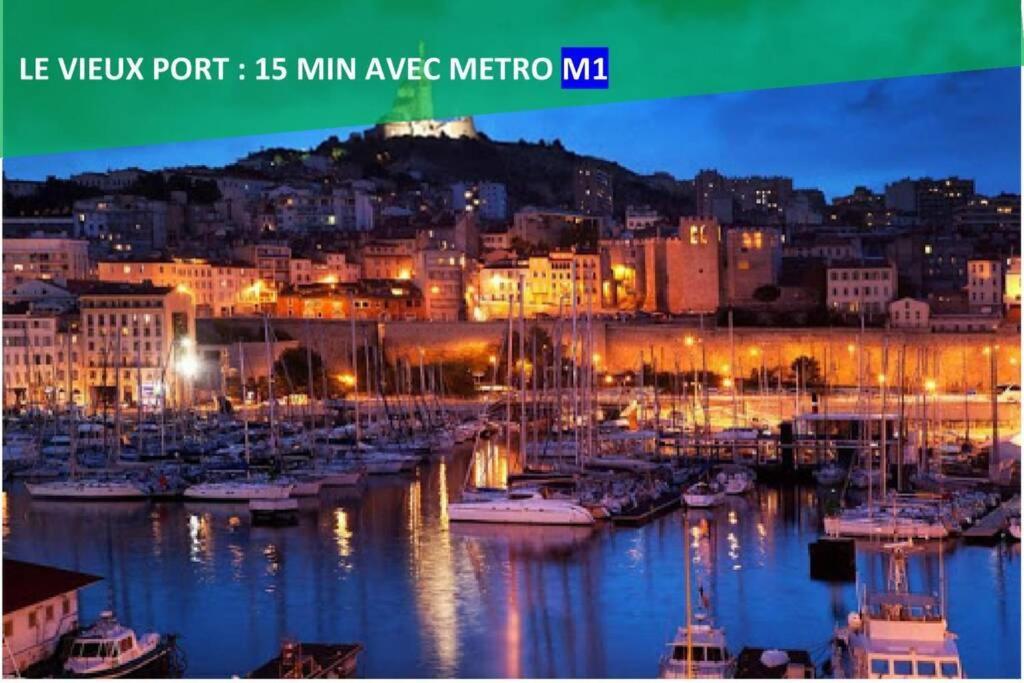 Climatise Gare Stcharles 4 Chambres Grand Balcon / Experience-Immo مارسيليا المظهر الخارجي الصورة