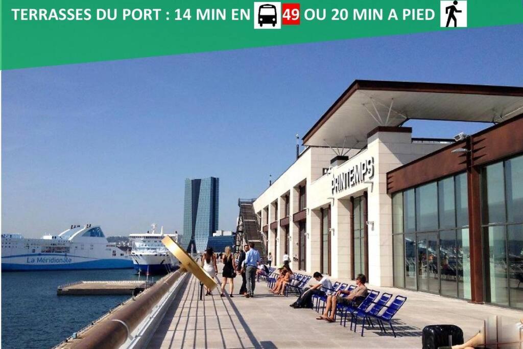 Climatise Gare Stcharles 4 Chambres Grand Balcon / Experience-Immo مارسيليا المظهر الخارجي الصورة