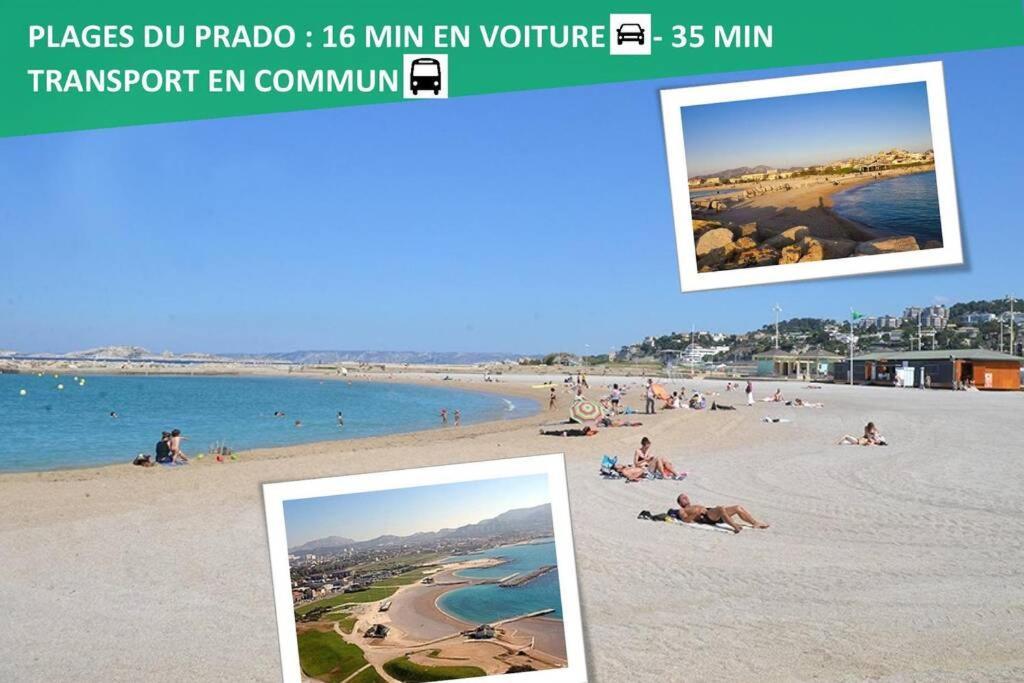 Climatise Gare Stcharles 4 Chambres Grand Balcon / Experience-Immo مارسيليا المظهر الخارجي الصورة